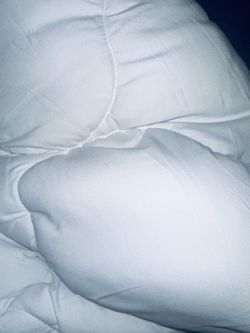 Twin White Comforter