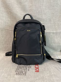 TUMI VOYAGEUR Celina Backpack Black/Gold