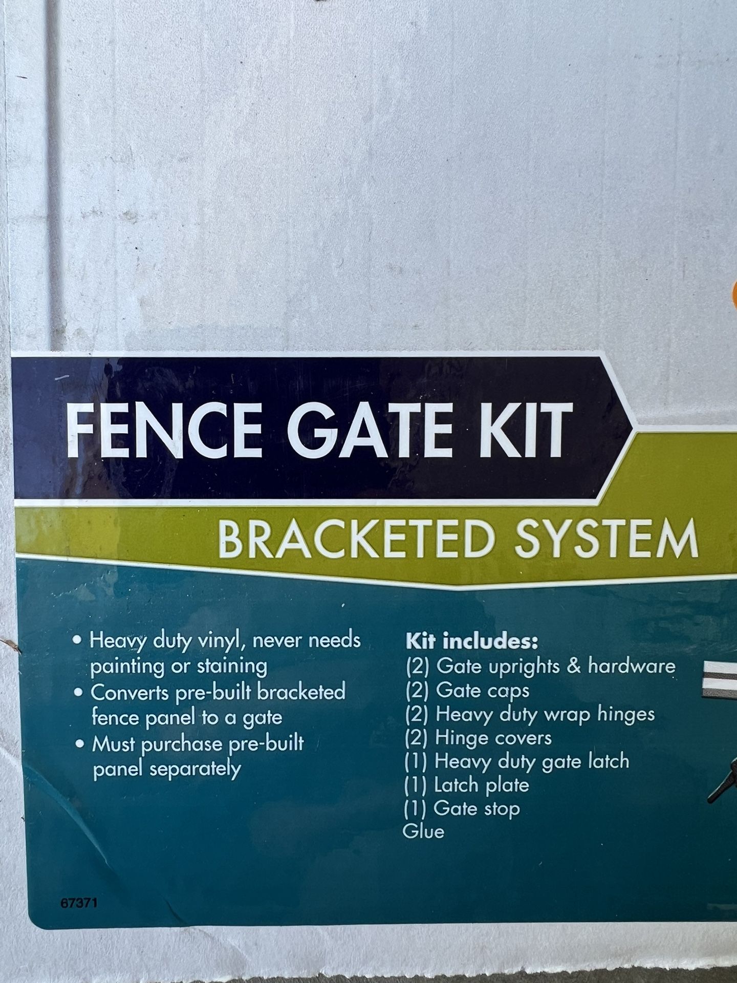 Fence Gate Kit Bracketed System