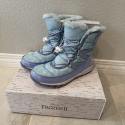 Girls Sorel Frozen II Snow Boots - Size Youth 2