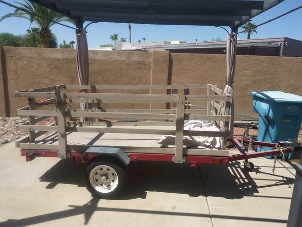 Utility Trailer by haul master (tilt) for Sale in Glendale ...