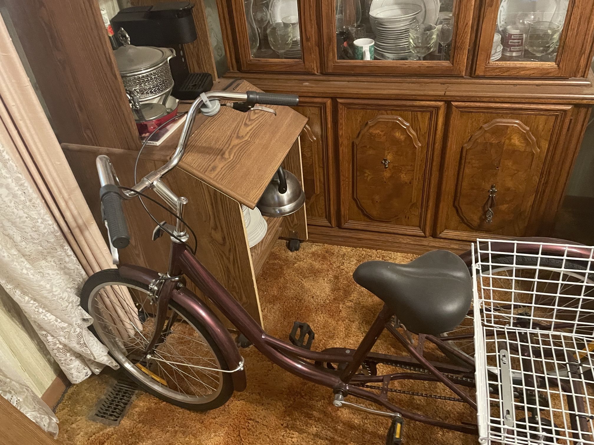 Tri Bike With Basket