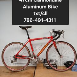 Aluminum Bike 47cm Cannondale 