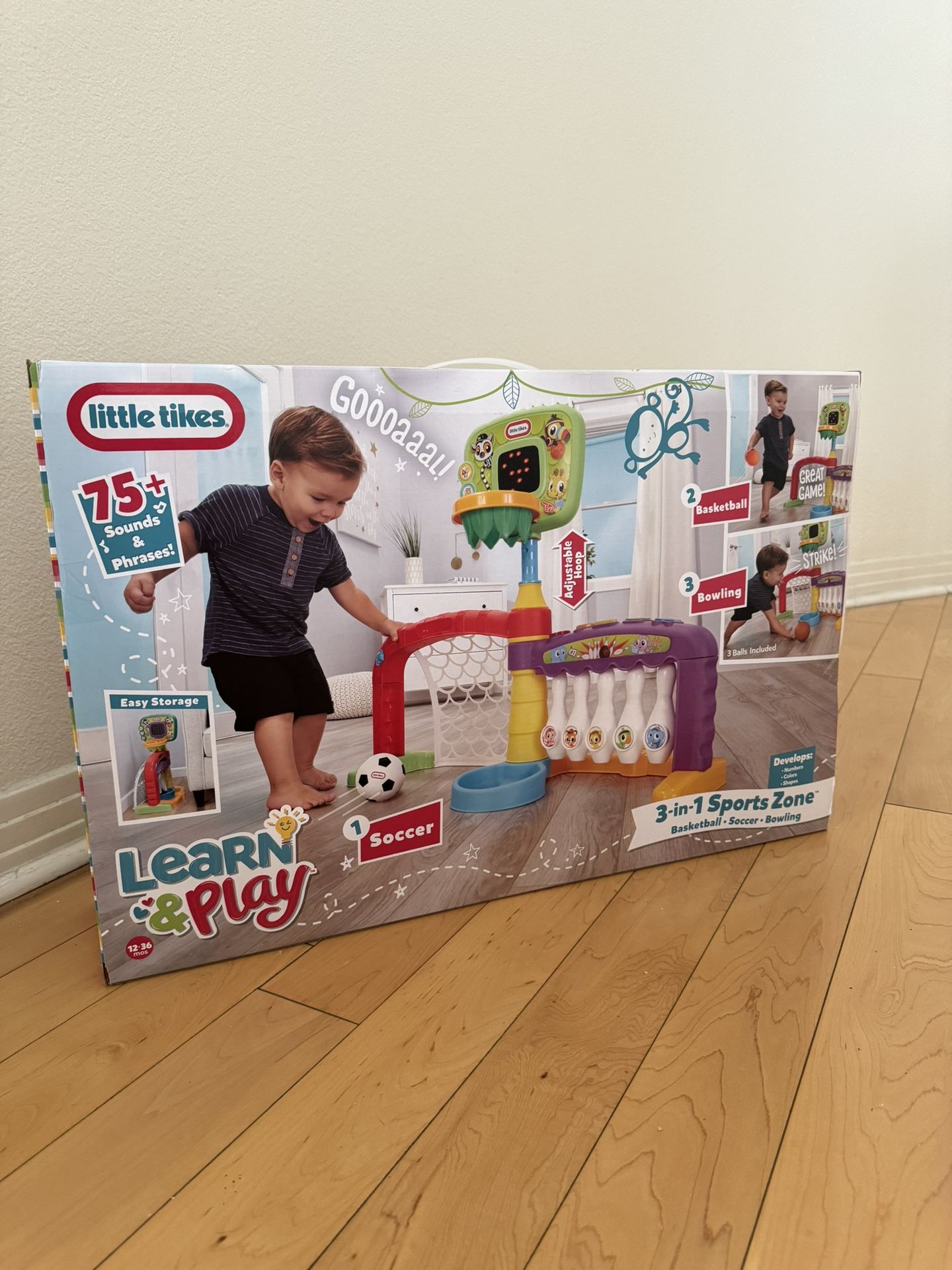 Little Tykes 3-in-1 Sports Zone NEW IN BOX