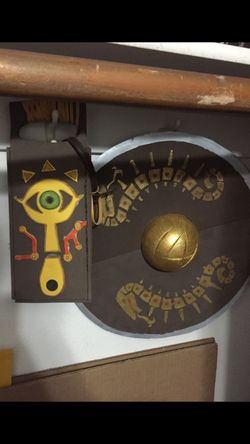 Zelda breath of the wild cosplay shield custom made