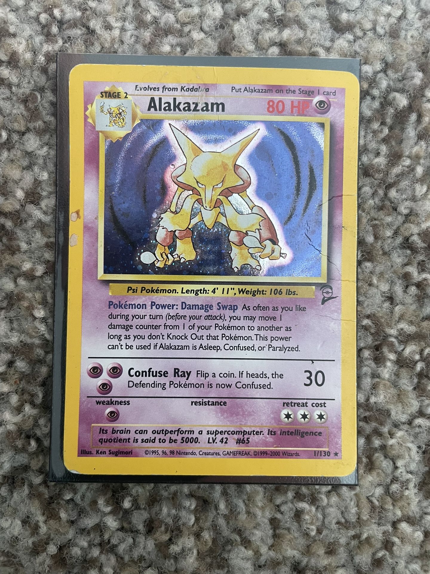 1/130 Holo Alakazam