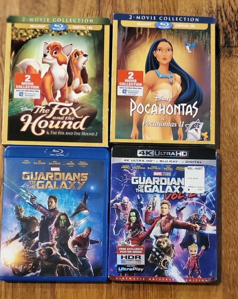 Disney/Marvel Movie Bundle Blu-Ray
