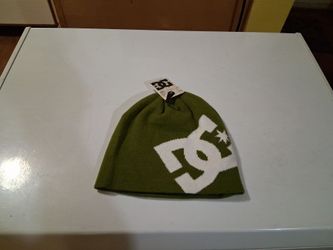 Men's DC winter beanie Olive green Brand New