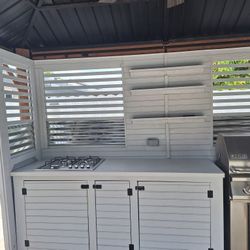 Outdoor Wood Kitchen / Cocinas Para Pergolas