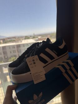 Campus Vulc J - Black and White -  BRAND NEW- Adidas- Men’s Size 4 / Women’s Size 5 