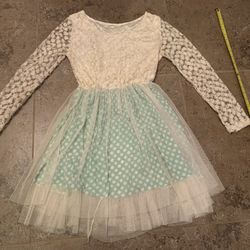 Girl’s Lace Dress, 30” long, 22” waist