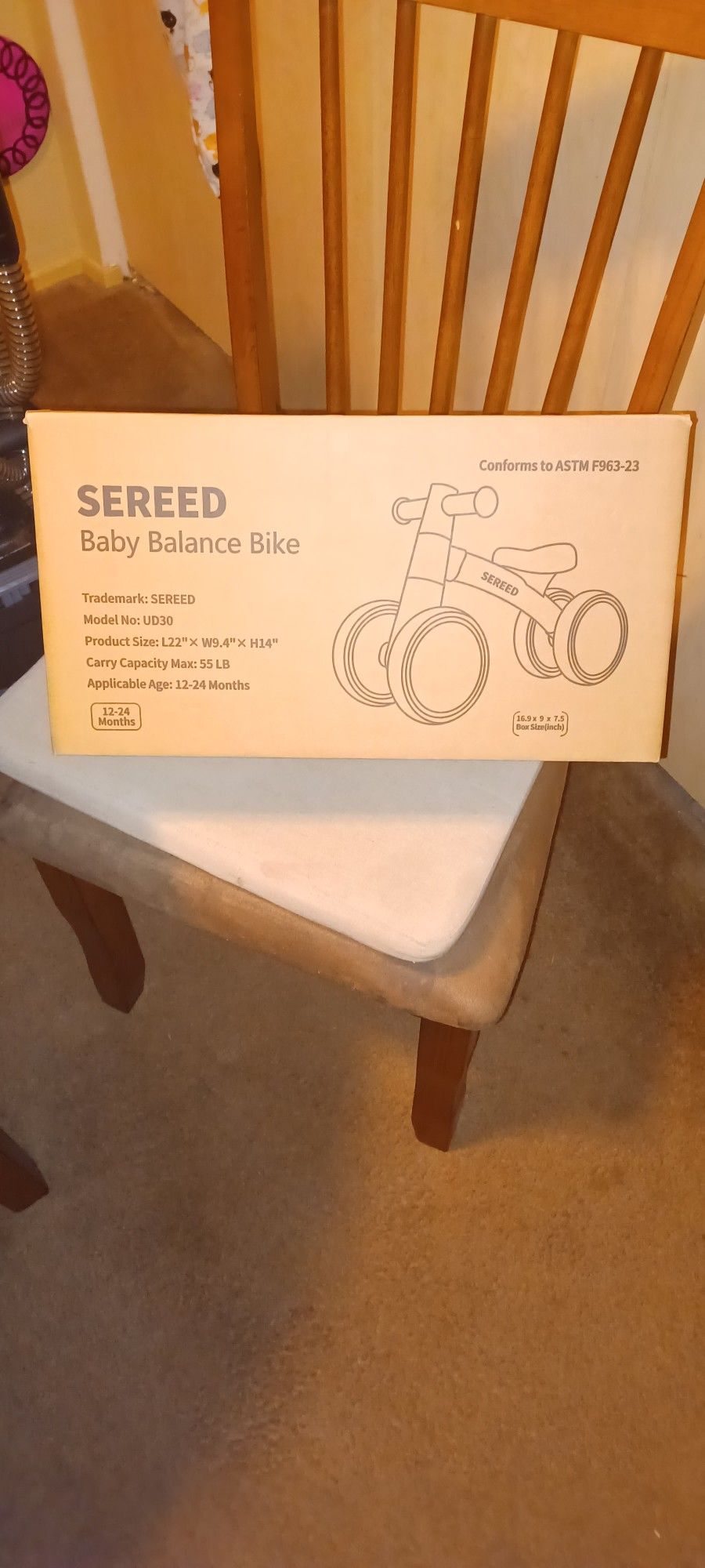 SEREED BABY BALANCE BIKE 