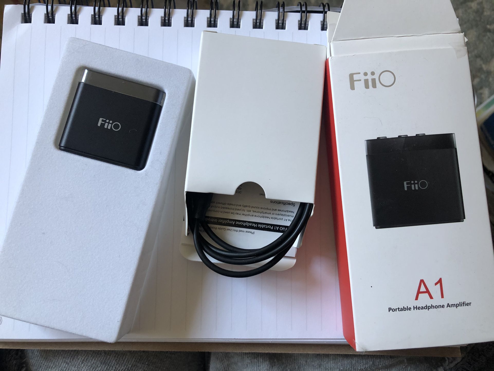Fiio A1 Portable Headphone Amplifier BLACK