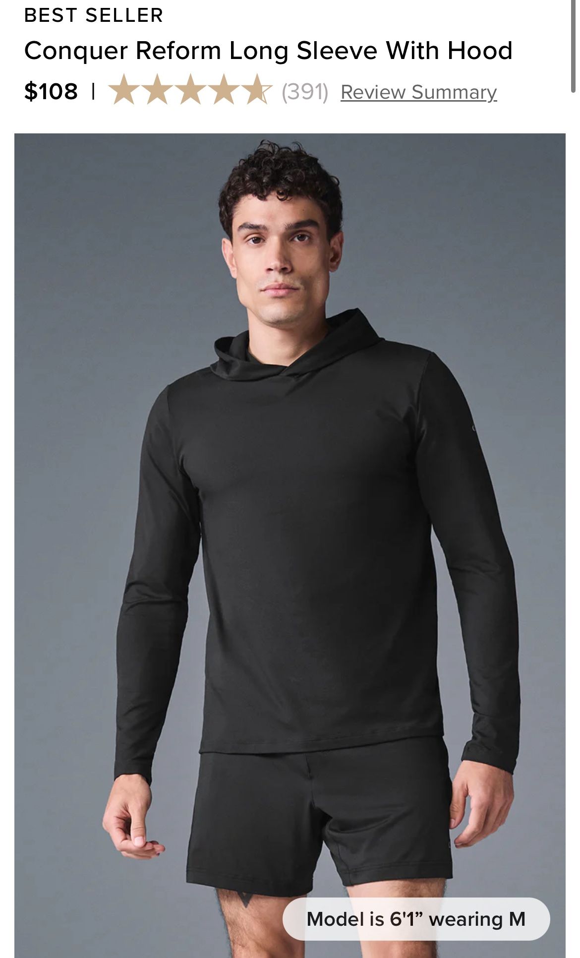 Alo Conquer Reform Hoodie