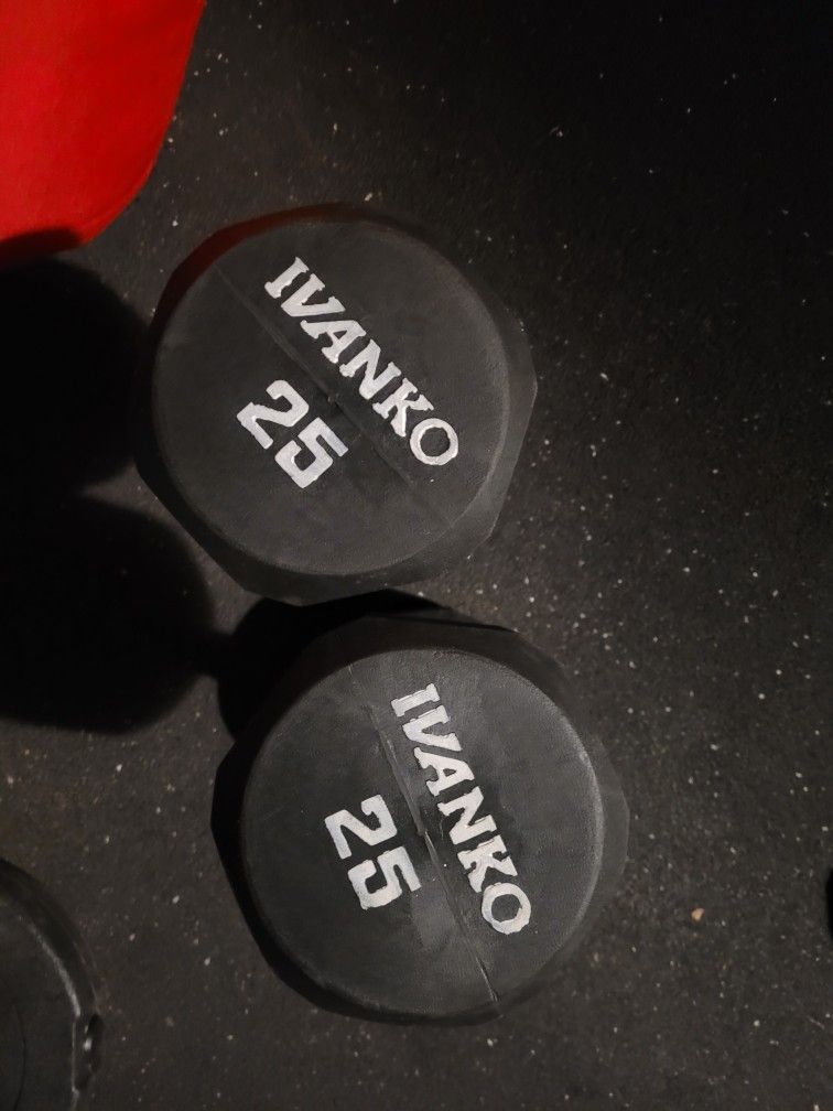 25lbs Dumbells Weights