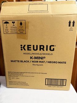 New, Keurig K-Mini Single Serve K-Cup Pod Coffee Maker, 6 to 12oz Brew size, Black