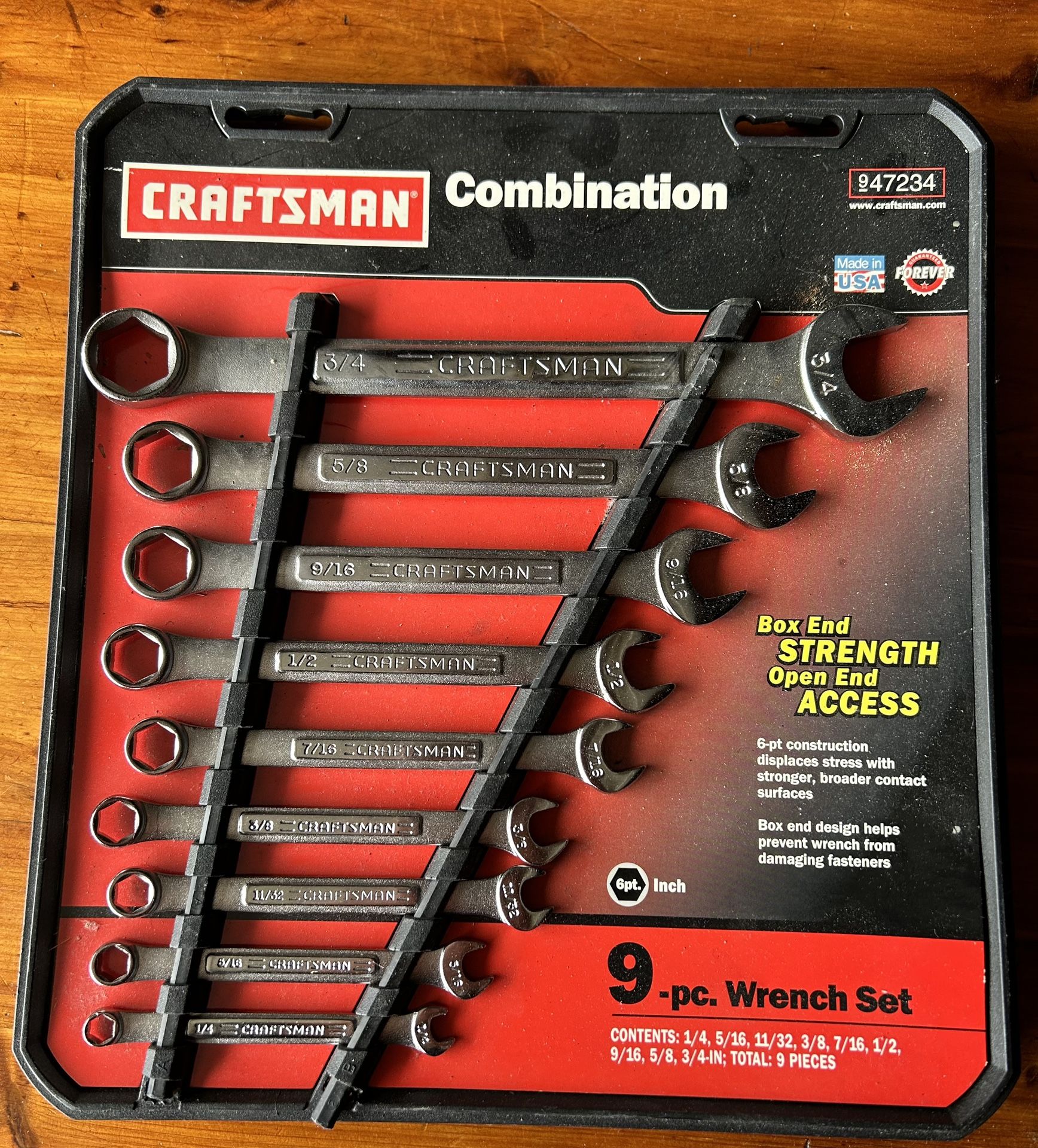 Craftsman Wrench Set