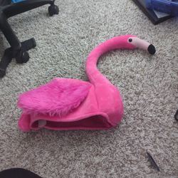 Flamingo Hat From Spirit Halloween 