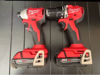 Milwaukee brushless impact and drill bundle