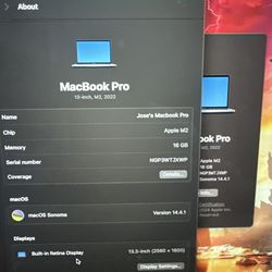 2023 MacBook Pro M2 Chip