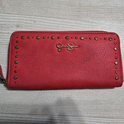 Jessica Simpson Red Wallet 