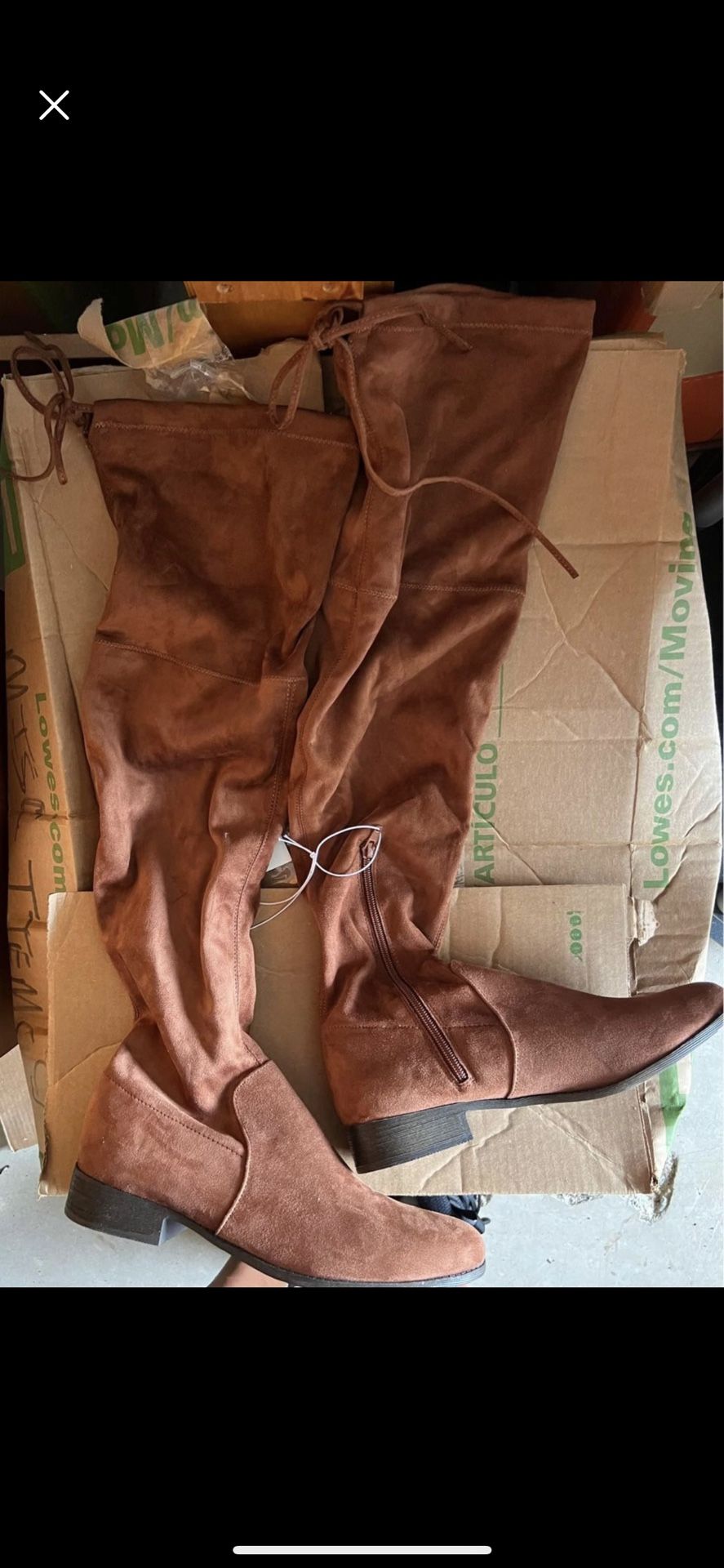 Womens Thigh High Boots (size 10-11)