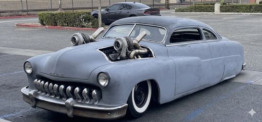 1951 mercury chop top rat rod parts