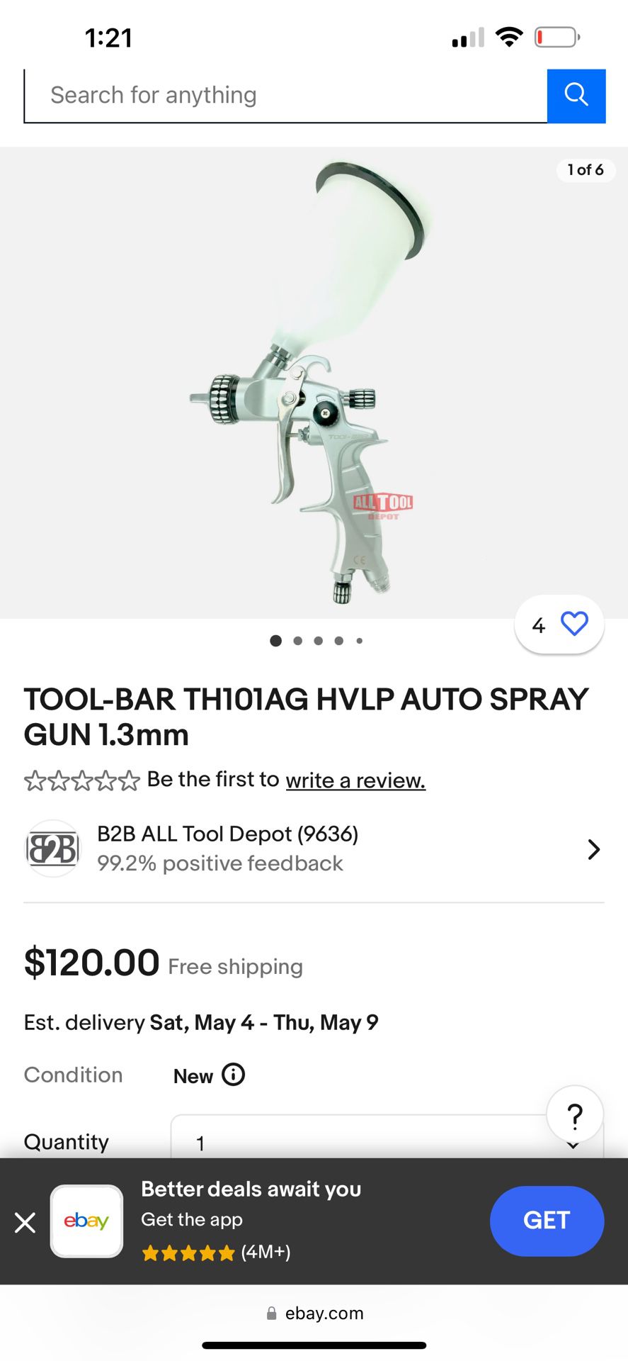 TH101AG Spay Gun