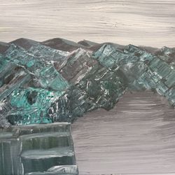 Acrylic painting by Frederick Agnew.