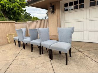 Set of 6 x dining chairs (Monrovia) info below