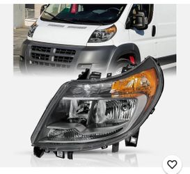 6Pin Headlight Assembly 2014-2022 for Ram Promaster 1(contact info removed) DRL Halogen Left S