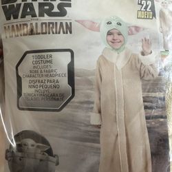 Grogu Toddler Costume (size:4T) 