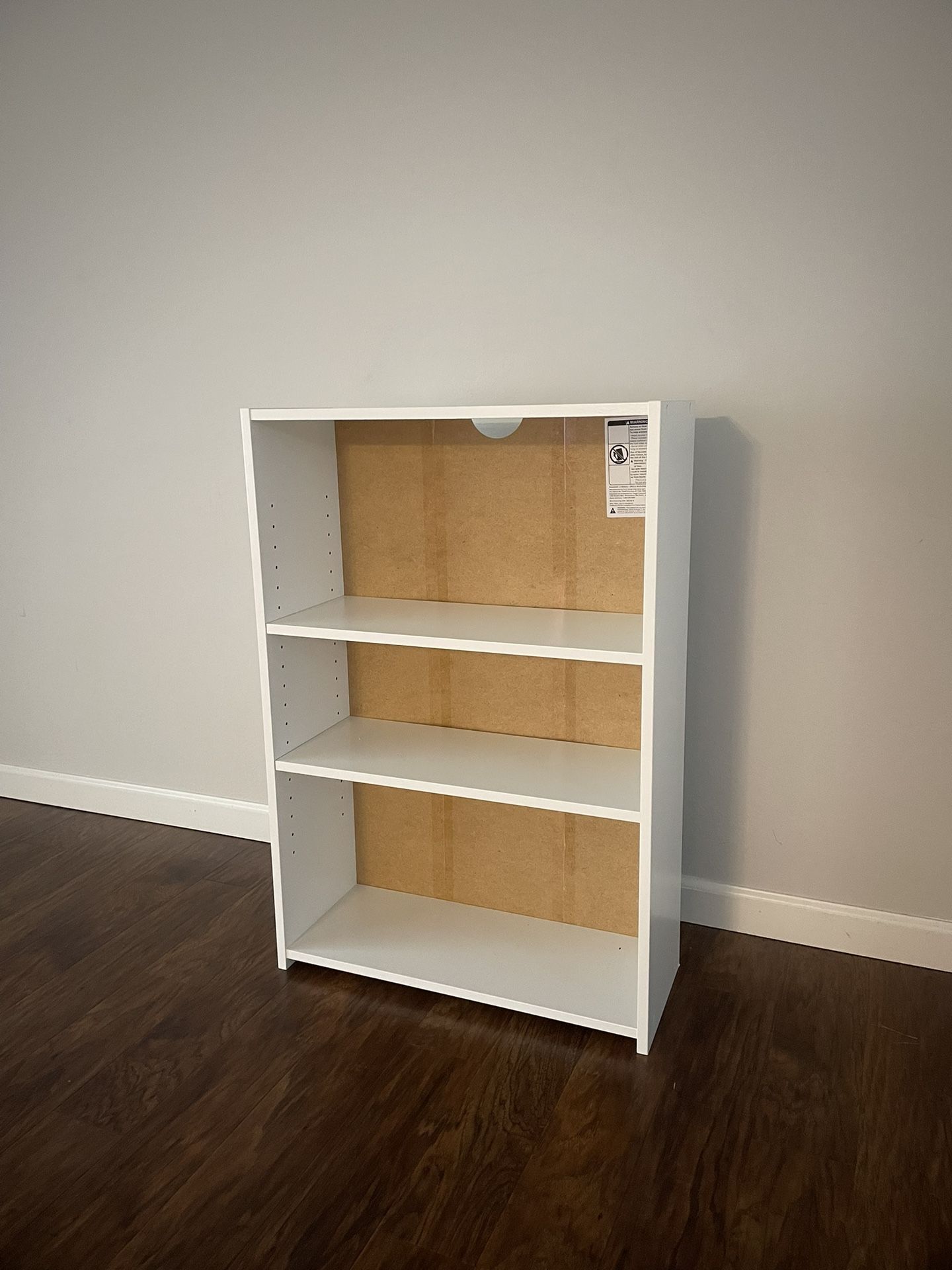 White Small Bookshelf
