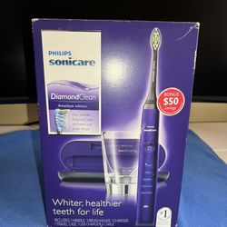 Philips Sonicare DiamondClean Amethyst Edition Electric Toothbrush HX9352 w/ Glass Charger