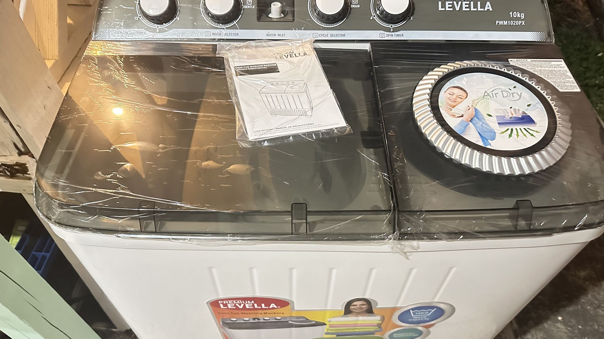 Lavadora Semi Automática 