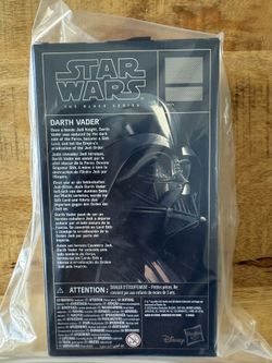 Star Wars The Black Series Carbonized Darth Vader 6" Action Figure New