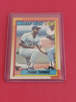 1990 Topps Frank Thomas Chicago White Sox #414 Auburn