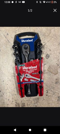 Duralast 18 PC Socket Wrench Set