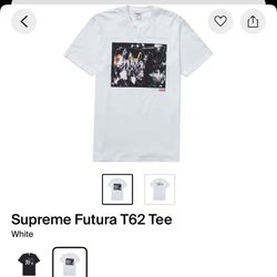 Supreme Futura T62 Tee White Brand New