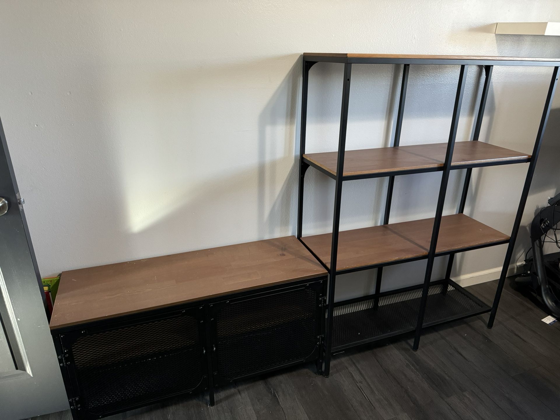Ikea Fjallbo Industrial Shelf