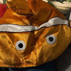 Clownfish Dog Costume For Large Dog