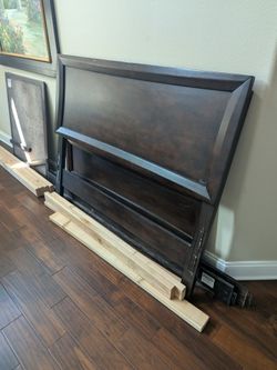 free  solid wood bed full size