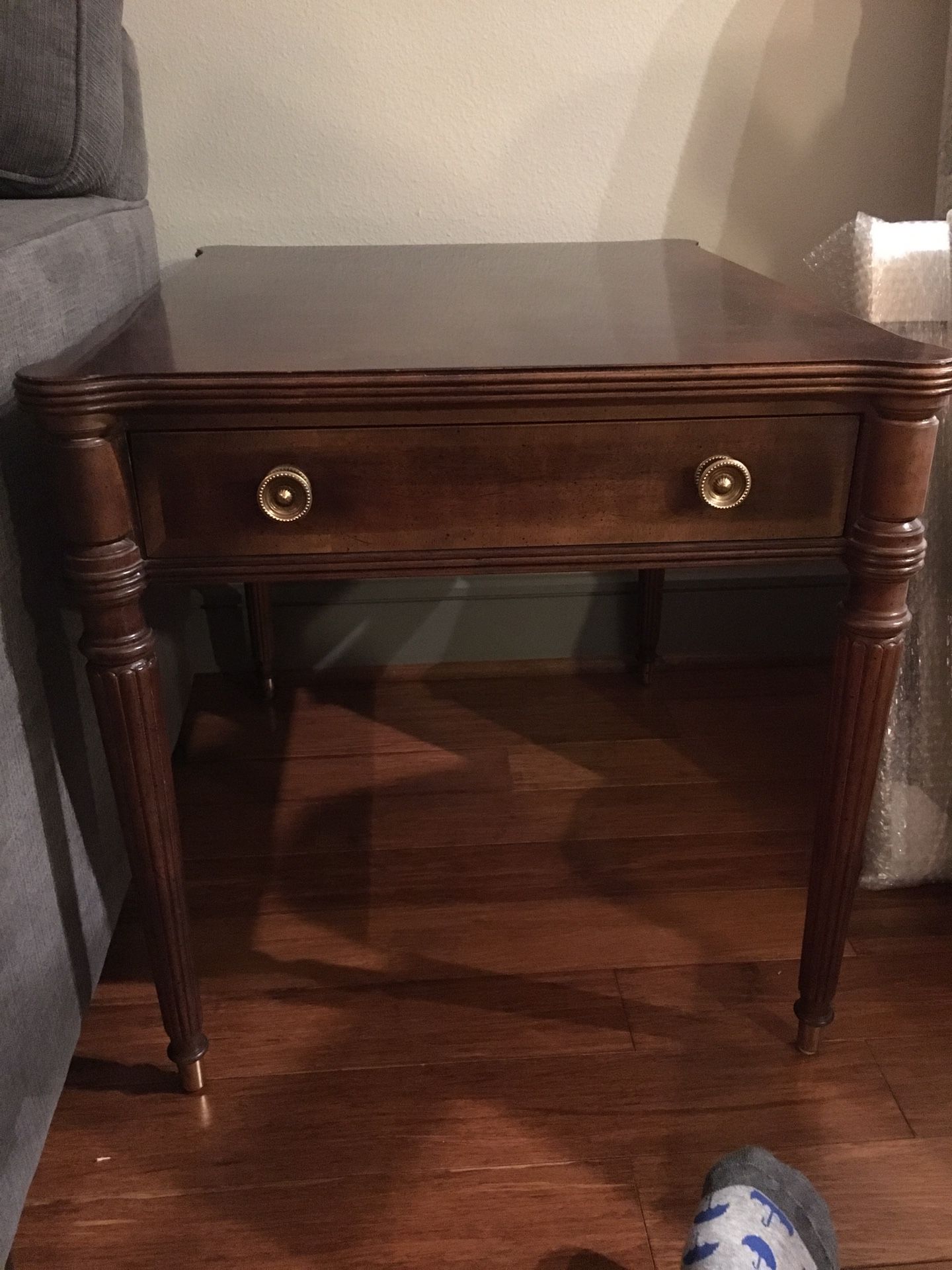 Drexel coffee table antique