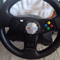 Logitech Nascar Driving Wheel Xbox Original