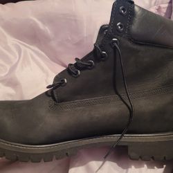 All Black Men's 11.5 Timberland Boots