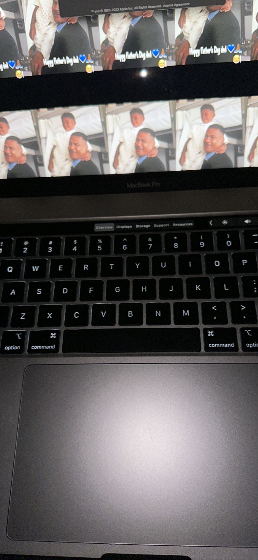 MacBook 2019 Pro Touch Bar 16 Inch