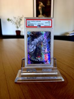 Pokemon 2000 Topps Chrome T.V. Spectra #95 Onix PSA 10