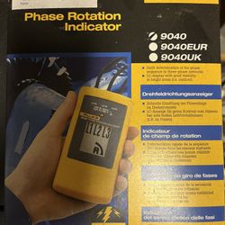 Fluke 9040 Phase Rotation Indicator