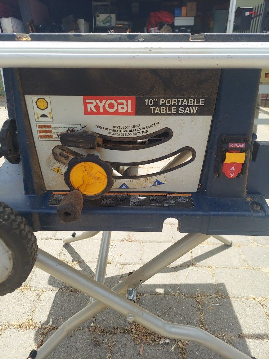 Ryobi 10" Table Saw