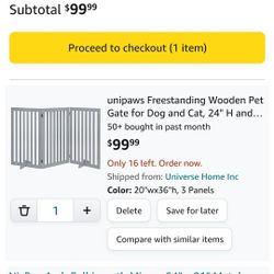 New Pet Gate